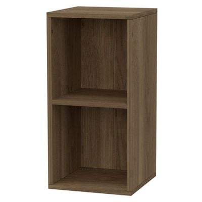 Mahmayi Wooden Storage Display Shelves 2-Tier Freestanding, Box Shelves, Top Shelf for Decoration Ideal for Storing and Displaying your possessions - Zabrano