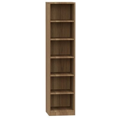 Mahmayi Wooden Storage Display Shelves 6-Tier Freestanding, Box Shelves, Top Shelf for Decoration Ideal for Storing and Displaying your possessions - Zabrano