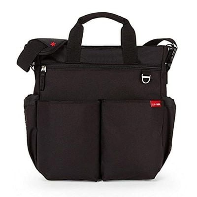 Skip Hop Duo Signature Diaper Bag (Black), 13X6X14 Inch (Pack Of 1)