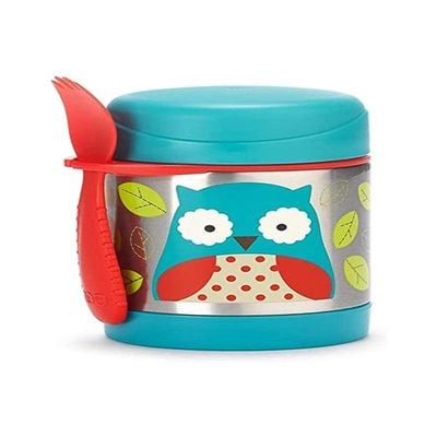 Skip Hop Zoo Insulated Food Jar, Owl