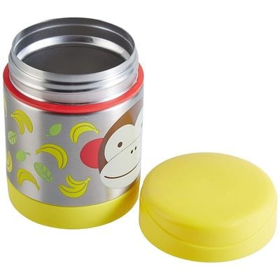 Skip Hop Zoo Insulated Little Kid Food Jar Monkey