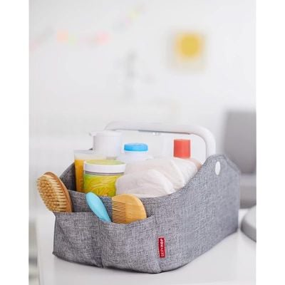 Skip Hop Light Up Diaper Caddy, Grey, 1 Count (Pack of 1) (304300)