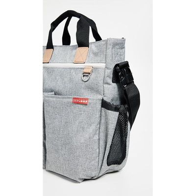 Skip Hop Duo Signature Tote Bag, Grey Melange