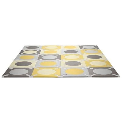 Skip Hop Skip * Hop Sk-245111 Foam Carpet Tiles Grey/Gold