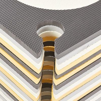 Skip Hop Skip * Hop Sk-245111 Foam Carpet Tiles Grey/Gold