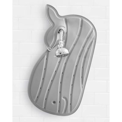 Skip Hop Non-Slip Baby Bath Mat, Moby, Grey