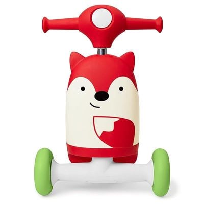 Skip Hop Zoo 3-In-1 Ride-On Toy, Fox