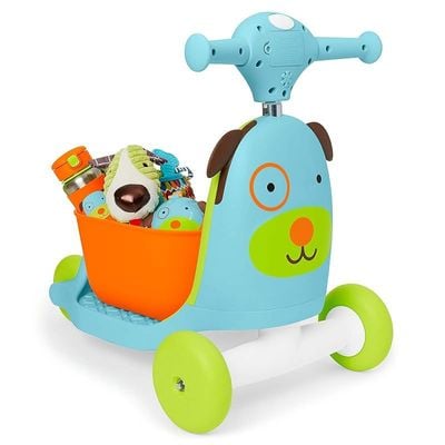 Skip Hop Zoo 3-in-1 Ride-On Toy, Dog