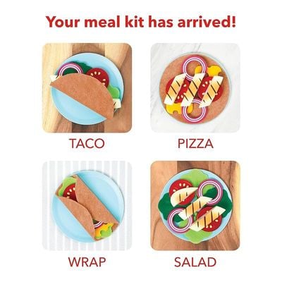 Skip Hop Play Food Set, Zoo Little Chef Meal Kit