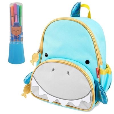 Skip Hop Kids Small Backpack School Bag, Shark