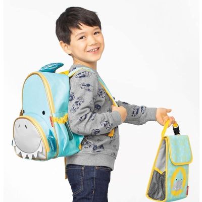 Skip Hop Kids Small Backpack School Bag, Shark