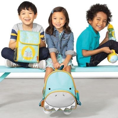 Skip Hop Kids Small Backpack School Bag, Shark