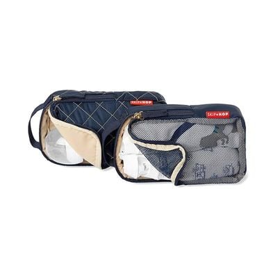 Skip Hop Diaper Bag Backpack: Forma, Multi-Function Baby Travel with Changing Pad &amp; Stroller Attachment, Navy