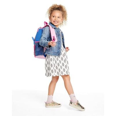 Skip Hop Big Kid Backpack, Zoo Kindergarten Ages 3-4, Butterfly