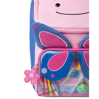 Skip Hop Big Kid Backpack, Zoo Kindergarten Ages 3-4, Butterfly