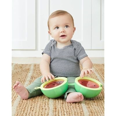 Skip Hop Farmstand Rattle Melon Drum