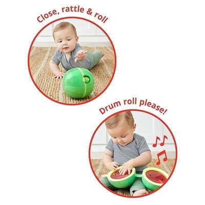 Skip Hop Farmstand Rattle Melon Drum