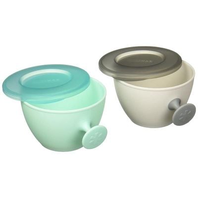 Skip Hop Baby Feeding Mealtime Gift Set, Grey/Teal