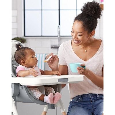 Skip Hop Baby Feeding Mealtime Gift Set, Grey/Teal