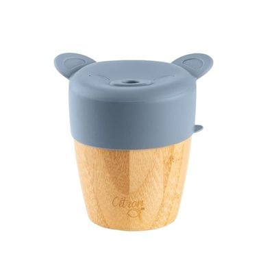 Skip Hop Bamboo Cup With 2 Silicone Lids