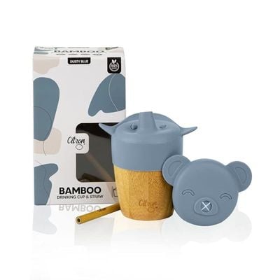 Skip Hop Bamboo Cup With 2 Silicone Lids