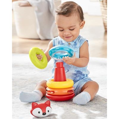 Skip Hop Baby Stacking &amp; Nesting Toy, Explore More Fox Toy