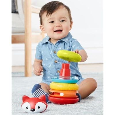 Skip Hop Baby Stacking &amp; Nesting Toy, Explore More Fox Toy