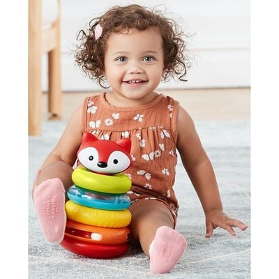 Skip Hop Baby Stacking &amp; Nesting Toy, Explore More Fox Toy