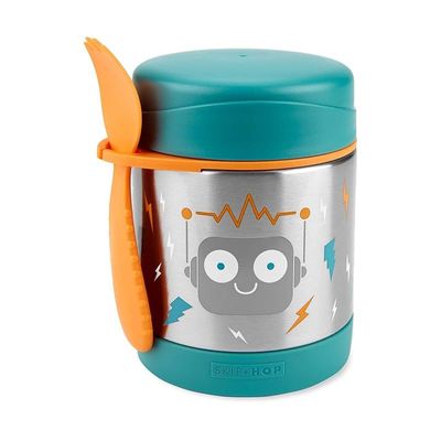 Skip Hop Spark Style Insulated Food Jar, Robot (9N780510)