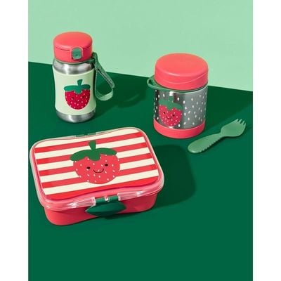 Skip Hop Spark Style Insulated Baby Food Jar, Strawberry (9N780410)