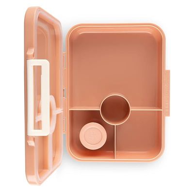 Skip Hop itron- Tritan Lunch Box With 4 Compartments for Kids - Includes 1 Sauce Container | Leak-Proof and BPA Free Lunch Box for Kids- Unicorn-Blush Pink