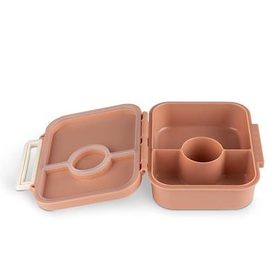 Skip Hop Citron- Tritan Snackbox with 3 Compartments for Kids | Leak-Proof and BPA Free- Unicorn Blush Pink