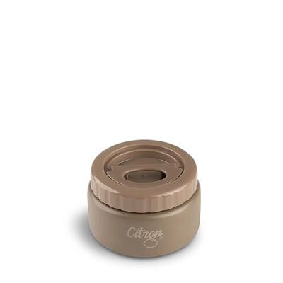 Skip Hop Citron- Insulated Food Jar 250ml- Brown