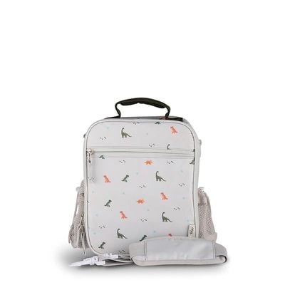 Skip Hop Citron- Insulated Lunch Bag Backpack for Kids School | Non-Toxic Material | Reusable Lunch Bag - Dino