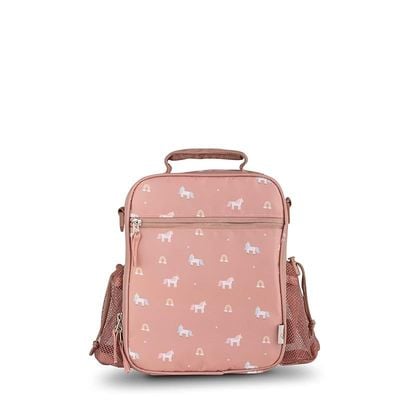 Skip Hop Citron- Insulated Lunch Bag Backpack for Kids School | Non-Toxic Material | Reusable Lunch Bag - Unicorn Blush Pink