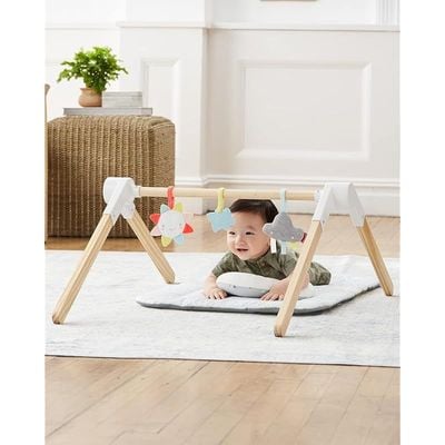 Skip Hop Silver Lining Cloud Wooden Activity Gym