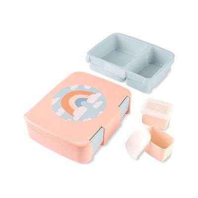 Skip Hop Spark Style Bento Lunch Box - Rainbow