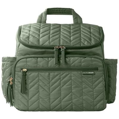 Skip Hop Forma Nappy Backpack, Dark Sage