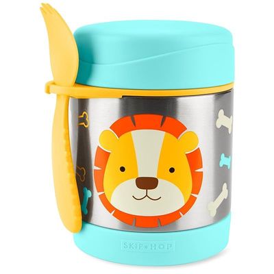 Skip Hop Zoo Lion Food Jar, Multicolor