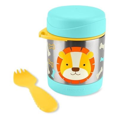 Skip Hop Zoo Lion Food Jar, Multicolor