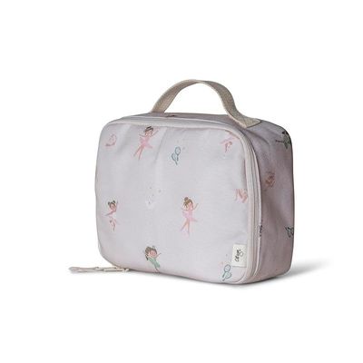 Skip Hop Citron- Insulated Square Lunch Bag for Kids School | BPA Free | Recycled PET material Lunch Bag - Ballerina