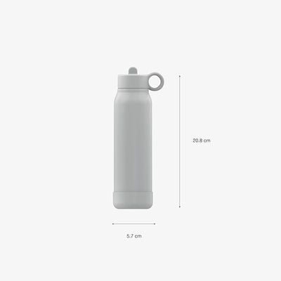 Skip Hop Citron Kids Water Bottle - 350ml, Vacuum Insulated Stainless Steel - Leak-Proof, Eco-Friendly, Perfect for School and Travel - Flowers