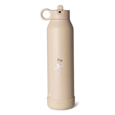 Skip Hop Citron Water Bottle - Vacuum Insulated Stainless Steel Water Bottle 500ml - Ballerina