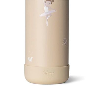 Skip Hop Citron Water Bottle - Vacuum Insulated Stainless Steel Water Bottle 500ml - Ballerina