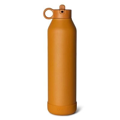 Skip Hop Citron Water Bottle - Vacuum Insulated Stainless Steel Water Bottle 750ml - Caramel