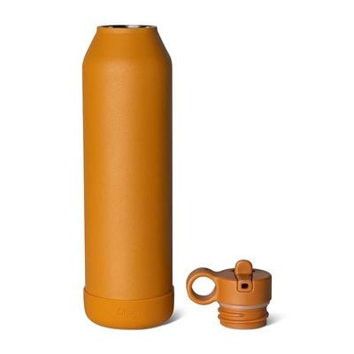 Skip Hop Citron Water Bottle - Vacuum Insulated Stainless Steel Water Bottle 750ml - Caramel