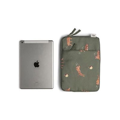 Skip Hop Citron Tiger iPad 10.9" Protective Sleeve with Zipper - Elegant Tablet Protection