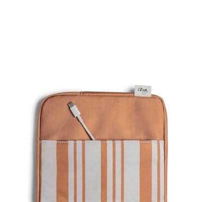 Skip Hop Citron Caramel iPad 10.9" Protective Sleeve with Zipper - Elegant Tablet Protection