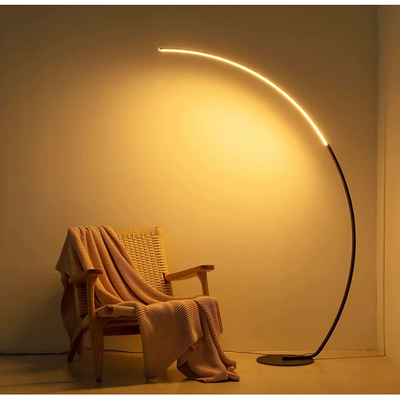 Nordic Style LED Arc Floor Lamp with RGB colours