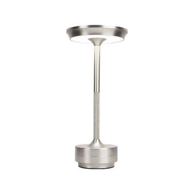 Luminous Elegance Table Lamp Silver